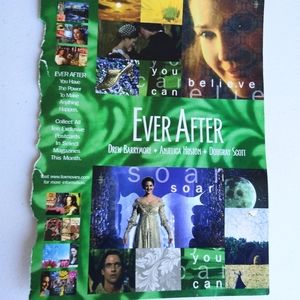 Rare Original Ever After Magazine Pull Post Card Set 1998 One Page 8 in by 11 in